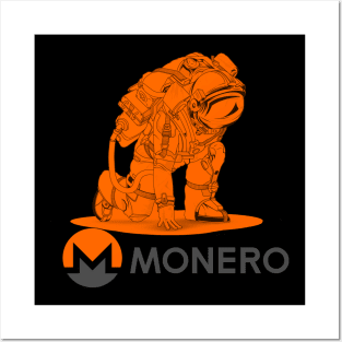 Monero crypto Coin Crypto coin Crypto coin Crytopcurrency Posters and Art